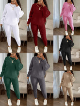 Load image into Gallery viewer, Women Fashion Sweater Knit Set