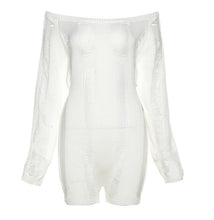 Load image into Gallery viewer, Women Off Shoulder Jumpsuit