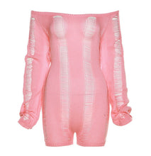 Load image into Gallery viewer, Women Off Shoulder Jumpsuit