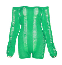 Load image into Gallery viewer, Women Off Shoulder Jumpsuit