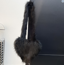 Load image into Gallery viewer, Women Faux Fur Heart Shoulder Bag