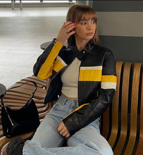 Load image into Gallery viewer, Women Fashion PU Jacket