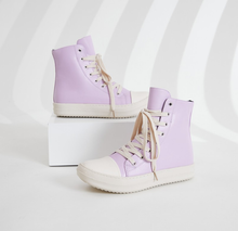 Load image into Gallery viewer, Fashion High Top Shoes with Box