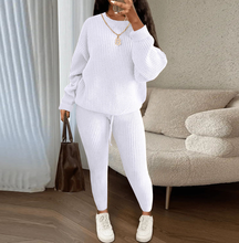 Load image into Gallery viewer, Women Fashion Sweater Knit Set