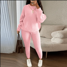 Load image into Gallery viewer, Women Fashion Sweater Knit Set