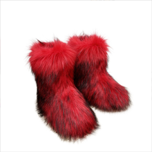 Load image into Gallery viewer, Fashion Fur Short Boots