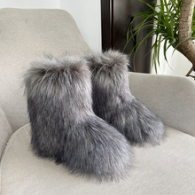 Load image into Gallery viewer, Fashion Fur Short Boots