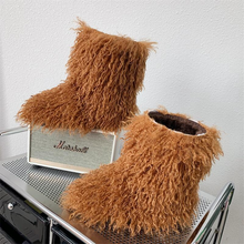 Load image into Gallery viewer, Fashion Fur Short Boots