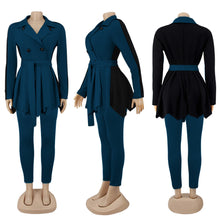 Load image into Gallery viewer, Suit Pleated Skirt with Pants