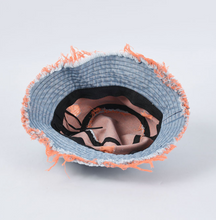 Load image into Gallery viewer, Summer Outdoor Hat Denim Bucket Hat