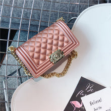 Load image into Gallery viewer, Candy Color Big Square Chain Bags