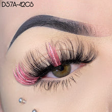 Load image into Gallery viewer, Synthetic Colorful Glitter Lashes (MOQ 10)