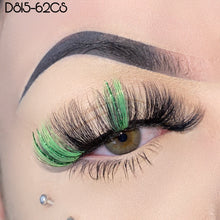 Load image into Gallery viewer, Synthetic Colorful Glitter Lashes (MOQ 10)