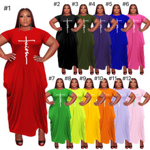 Load image into Gallery viewer, Women Plus Size Dress