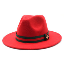 Load image into Gallery viewer, Fedora Hat with Bee(MOQ 5)