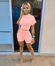 Load image into Gallery viewer, Nipped Waist Plain 2 pcs Set