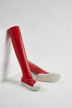 Load image into Gallery viewer, PU Knee Boots