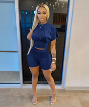 Load image into Gallery viewer, Nipped Waist Plain 2 pcs Set