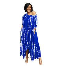 Load image into Gallery viewer, Off Shoulder Slit Maxi Dress