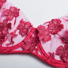 Load image into Gallery viewer, Sexy Lace Flower Bikini Set