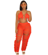 Load image into Gallery viewer, Women Bikini Tassel Pants Set