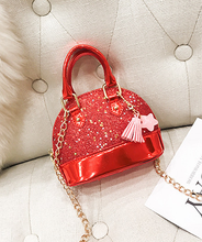Load image into Gallery viewer, Kids Shell Shiny Bag (MOQ3)