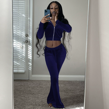Load image into Gallery viewer, Velvet Pants Set