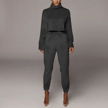 Load image into Gallery viewer, Winter Sports Set, Casual 2 PCs Set with Fleece