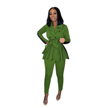 Load image into Gallery viewer, Suit Pleated Skirt with Pants