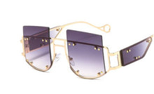 Load image into Gallery viewer, Rihanna's Rivet Frameless Sunglasses
