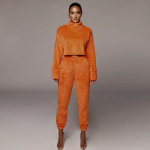 Load image into Gallery viewer, Winter Sports Set, Casual 2 PCs Set with Fleece