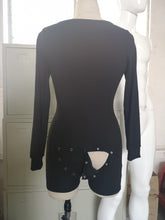 Load image into Gallery viewer, Long Sleeve Onesie with Butt Flap