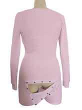 Load image into Gallery viewer, Long Sleeve Onesie with Butt Flap