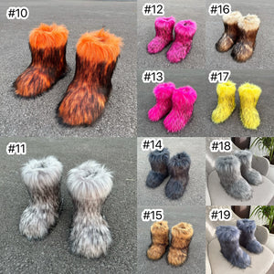 Fashion Fur Short Boots