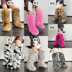Long Fur Boots