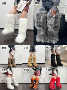 Long Fur Boots