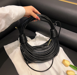 Women Fashion Rope Hobo Bag