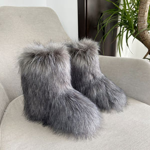Fashion Fur Short Boots