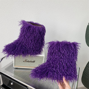 Fashion Fur Short Boots