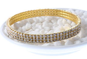 Elastic Crystal Rhinestone Anklet