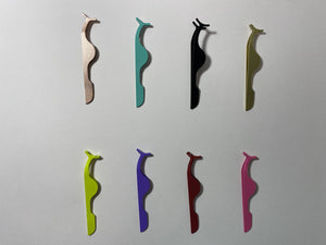 Mink lashe's tweezers