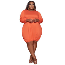 Load image into Gallery viewer, Plus Size Long Sleeve Dress
