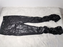 Load image into Gallery viewer, Leather Stacked Pants
