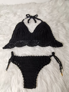 Hollow out Braid Bikini Set