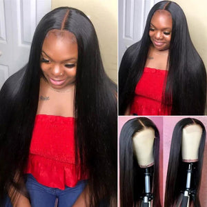 13x4 Lace Front WIg HD Wig Human Hair Wigs Indian Virgin Hair