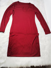 Load image into Gallery viewer, Long Sleeve Dress (Cotton Blended)
