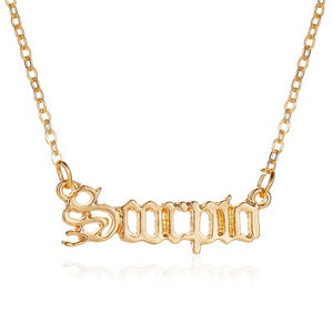 Zodiac necklace (set)