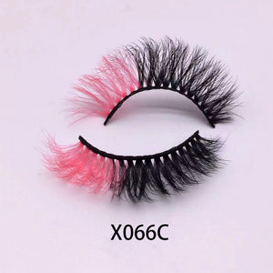 Colorful Synthetic Lashes(MOQ 20)