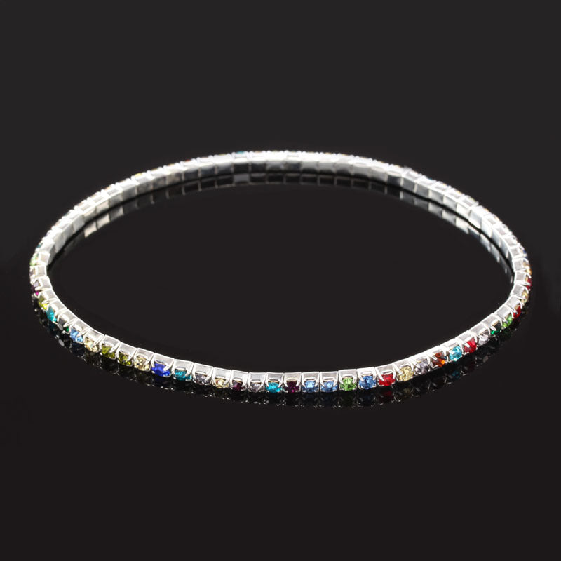 Elastic Crystal Rhinestone Anklet