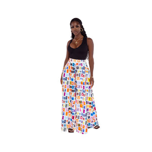 High Waist Wide Leg Pants